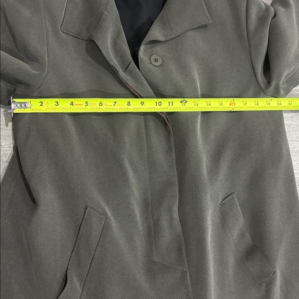 Searle Vintage Womens Jacket Olive Green color coat Sz 10 - Picture 5 of 10